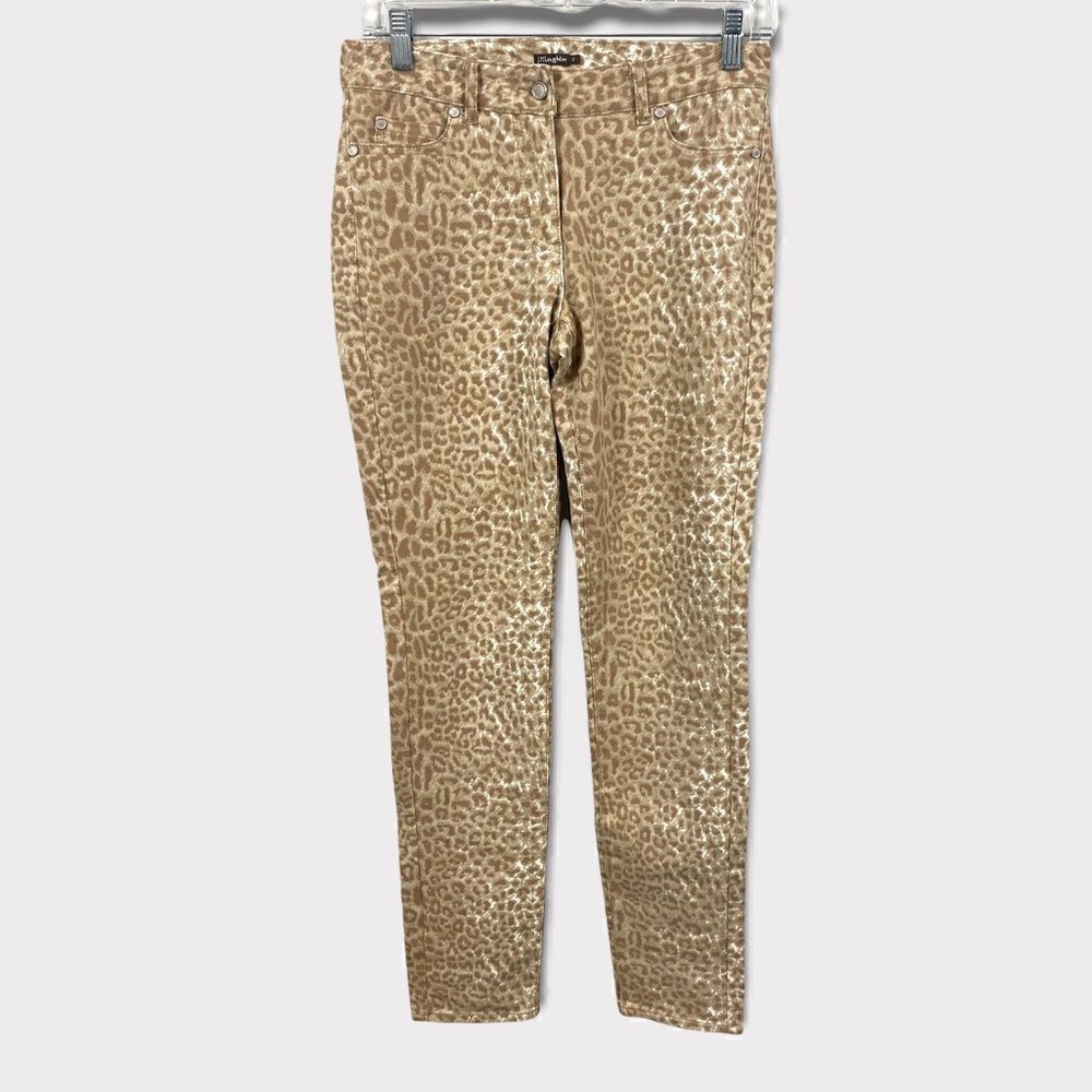 J. McLaughlin Leopard Print Jeans